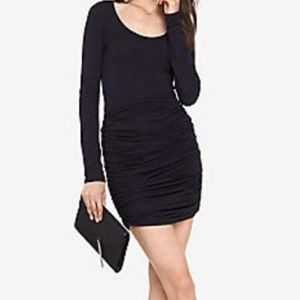 express ruched dress